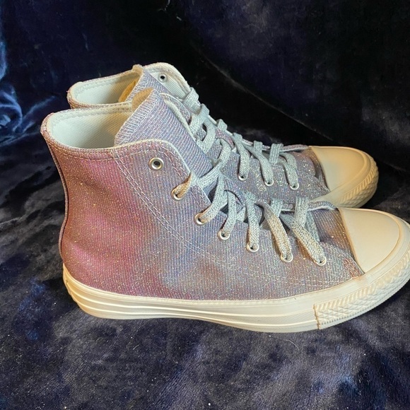 Converse all star night sky gradient shine high tops 5 - Picture 4 of 8